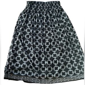 MAX STUDIO💫 Women’s Black Butterfly Printed Strapless Maxi Dress